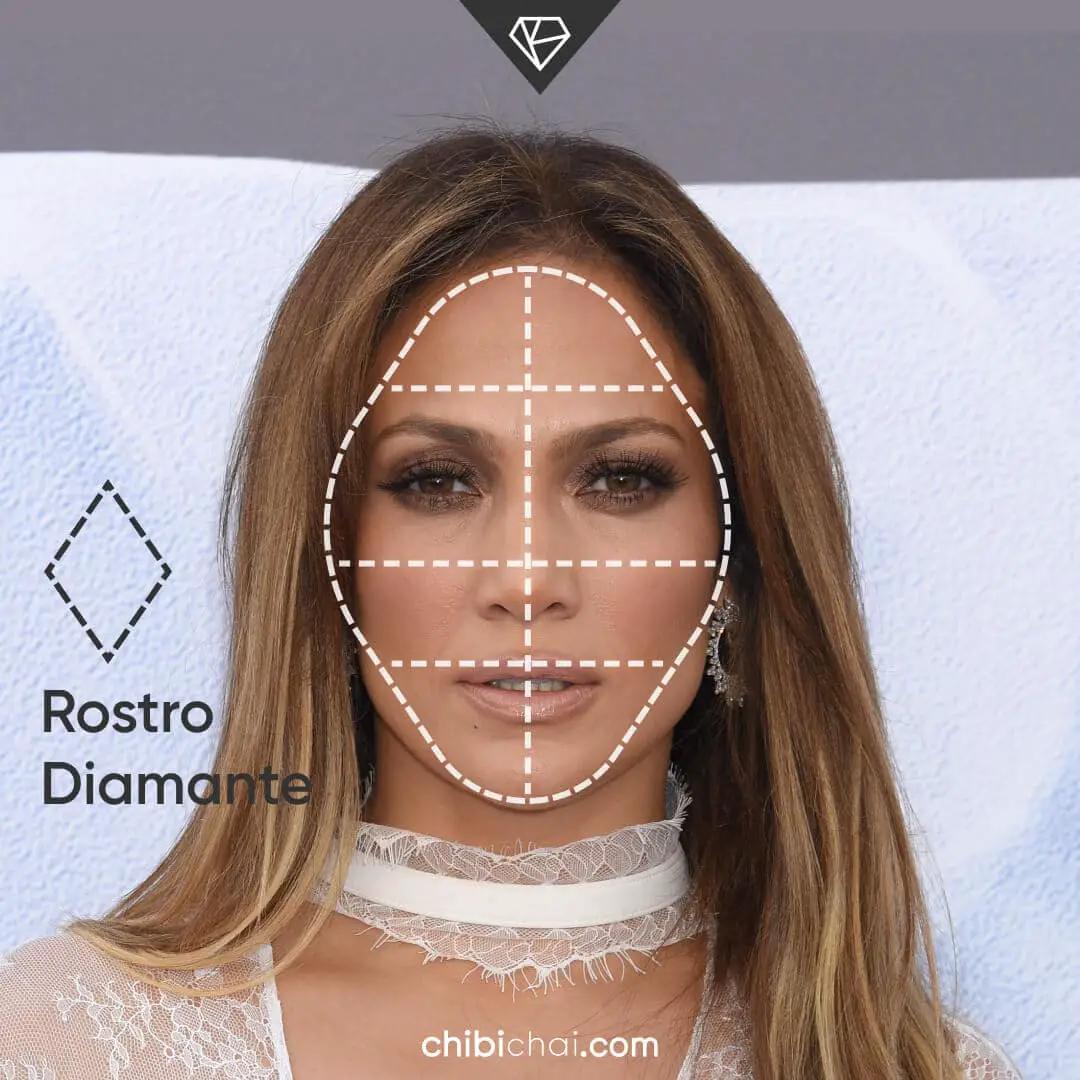 rostro diamante cara diamante Jennifer Lopez